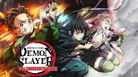 The world tour event will feature Demon Slayer’s second movie, titled To the Swordsmith Village, and will recap the events from season 2 episodes 10 and 11 — “Never Give Up” and “No Matter How Many Lives” — followed by the first episode of the Swordsmith Village arc. ... 2023, at the Orpheum Theater in downtown Los Angeles. The …